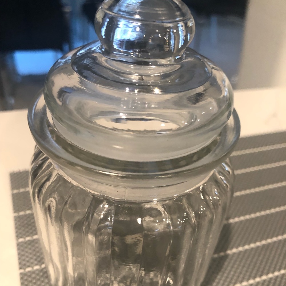 NWOT Small Glass Jar